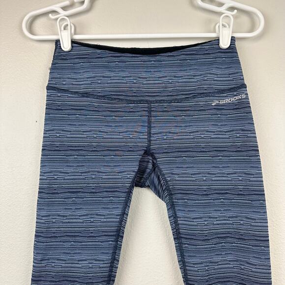 Brooks Urban Run Capri Blue Striped Small - Picture 4 of 11